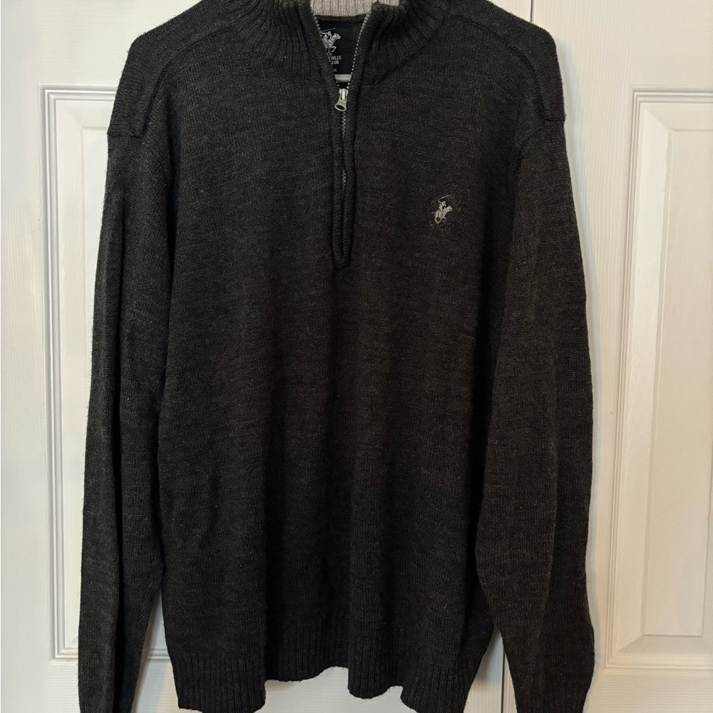 Polo Men's Black Sweater